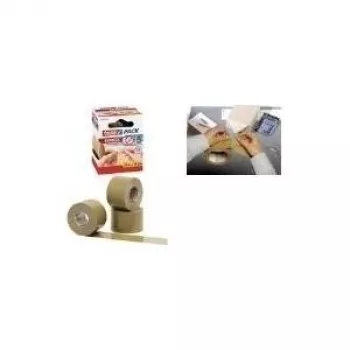 Lipni juosta Tesa 57810 polipropileninė 50 mm x 50 m ruda
