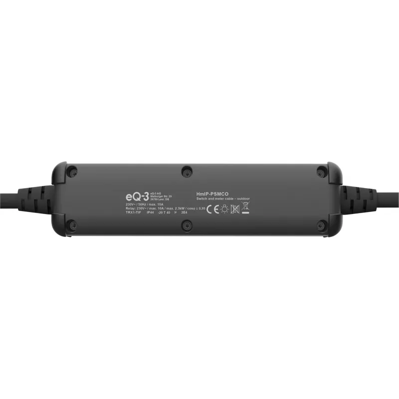 Homematic IP HmIP-PSMCO išorinis jungimo ir matavimo kabelis, juodas