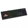 Mechaninė žaidimų klaviatūra SAVIO STYX Outemu Blue Hot-Swap RGB USB QWERTY US International juoda 104 klavišų Full-size