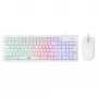 Klaviatūros ir pelės rinkinys Baracuda BGC-012 Orca White