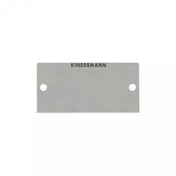 Kindermann 7444000400 Sidabrinis anoduoto aliuminio rėmelis 50x50 mm
