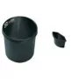 helit šiukšlių įdėklas popieriaus krepšeliui H61064, juodas, 2 litrų talpa, kabinamas, be dangtelio (H6107495)