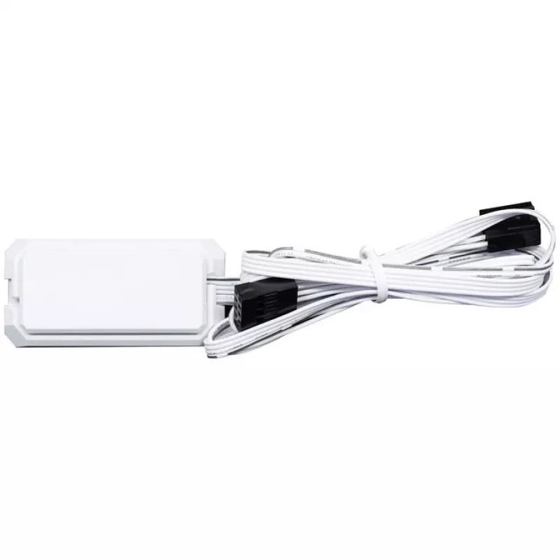Lian Li UNI FAN TL Wireless LCD 120 White – 120 mm PWM ventiliatorius su belaidžiu LCD valdikliu