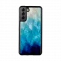 Telefono dėklas iKins, skirtas Samsung Galaxy S21+ — apsauginis nugarėlės dangtelis, mėlynas juodas