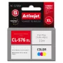 Kasetė su rašalu ActiveJet AC-576NX suderinama su Canon CL-576XL High (XL) išeiga, dažų tipo geltona/raudona/mėlyna, 15 ml