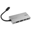 USB 3.1-C adapteris SILVERSTONE SST-EP09C – USB-C į USB-A jungtis, sidabrinė spalva