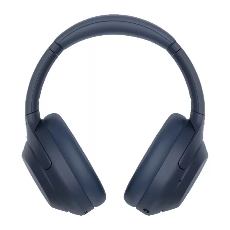 Ausinės Sony WH1000XM4L.CE7, uždengiančios ausis, laidinės ir belaidės (Bluetooth, USB-C), mėlynos, lankeliu ant galvos
