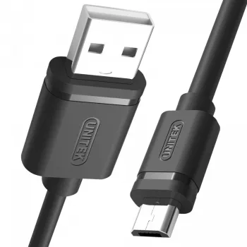 USB kabelis UNITEK Y-C434GBK USB 2.0 1,5 m USB A – Micro-USB B juodas