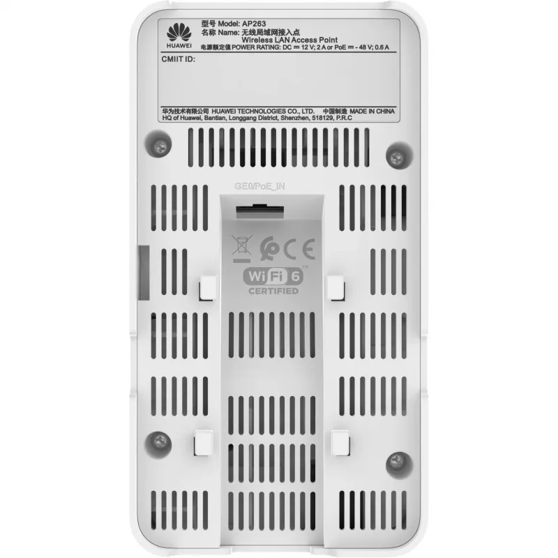 Belaidžio tinklo prieigos taškas HUAWEI eKit AP263 2.4 GHz 5 GHz Wi-Fi 6