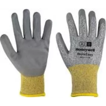 Apsauginės pirštinės Honeywell WE22-7113G-8/M pilkos, stiklo pluoštas, poliuretanas