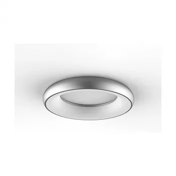 Synergy 21 LED lubinis šviestuvas Donut nw sidabrinis 25 W