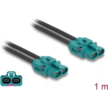 DeLOCK laidas HDMTD Z dvigubas lizdas į HDMTD Z dvigubą lizdą 1 m