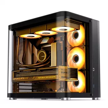 PC korpusas Jonsbo TK-2 2.0 Midi Tower juodas