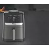 Karšto oro gruzdintuvė Tefal Easy Fry Silence EY551HE0 5 L juoda, pilka, nerūdijantis plienas