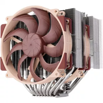 Oro aušintuvas Noctua NH-D15 G2 — dviejų ventiliatorių 140 mm CPU aušintuvas, varis, 12 V, 1500 aps./min. maks., suderinamas su LGA 1150/1151/1155/1156/1200/1700 ir AM4/AM5