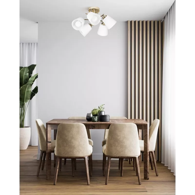Pakabinamas šviestuvas Activejet AJE-EMILY 3P GOLD E27 3x40W