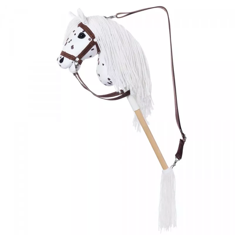 Arklys ant lazdelės HOPPIHORSE Hobby Horse A4 Leopard
