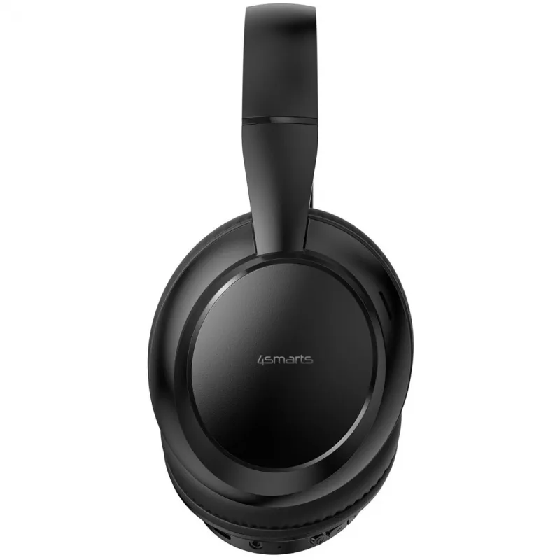 Ausinės 4smarts SkyBuds Wave belaidės Bluetooth ir laidinės, juodos