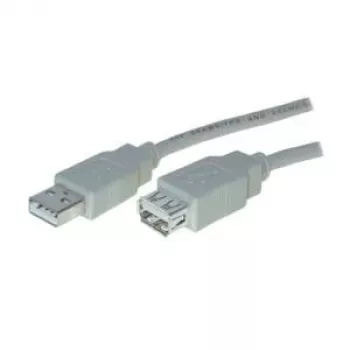 USB kabelis S/CONN 1,8 m USB 2.0 pilkas