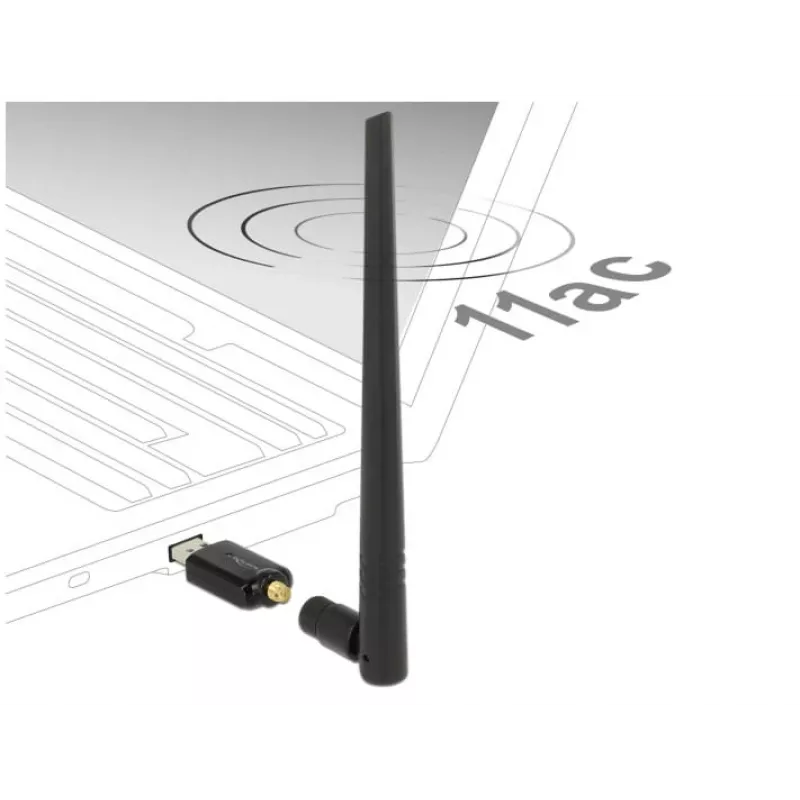 Belaidis tinklo USB adapteris DeLOCK 12535