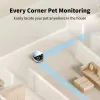 Robotinis augintinio monitorius Enabot Rola Mini – Wi‑Fi, 5000 mAh baterija, 3 MP, 137° matymo kampas, balta/juoda