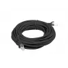 Tinklo kabelis LANBERG PCU5-10CC-0500-BK Cat5e U/UTP RJ-45 – 5 m, juodas, CCA laidas