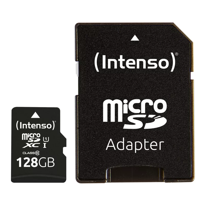 „Intenso“ 128GB microSDXC UHS-I Class 10 atminties kortelė