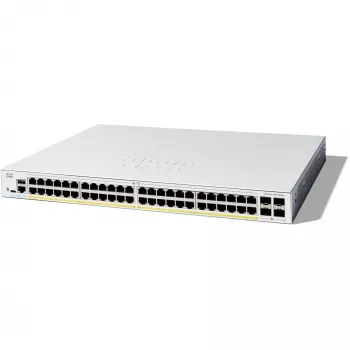 Valdomas jungiklis Cisco Catalyst 1300-48FP-4X 48 prievadų GE Full PoE 4x10GE SFP+