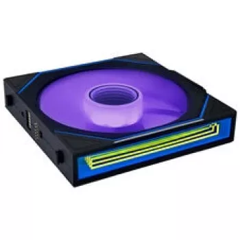 Lian Li UNI FAN SL-INF Wireless ARGB PWM 140 mm korpuso ventiliatorius, juodas