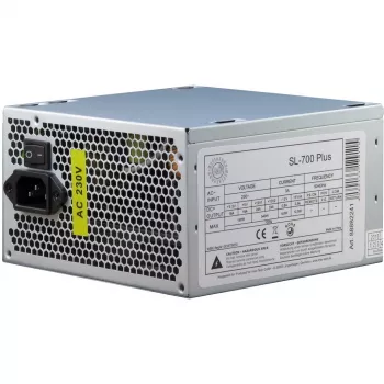 Inter-Tech SL-700 Plus - Maitinimo blokas (vidinis) - ATX12V 2,4 - AC 230 V - 700 W - aktyvus PFC