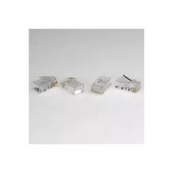 ROLINE Anschluss - CAT 6e - UTP - durchsichtig (Packung mit 10)