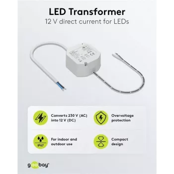Goobay LED transformatorius 12 V/12 W (59575)
