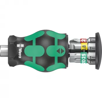 Kraftform compact Stubby Magazin 1 Bit-Set (juoda/žalia, 7 dalių)