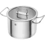 Puodų rinkinys ZWILLING 65120-005-0 – 5 vnt. nerūdijančio plieno puodai su stikliniais dangčiais