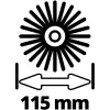 Einhell PICOBELLA vidutinio kietumo šepetys akmeniui 3424120