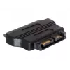 Adapter SATA SATA 22 kontaktų FM SATA 13 kontaktų M Juodas DeLOCK