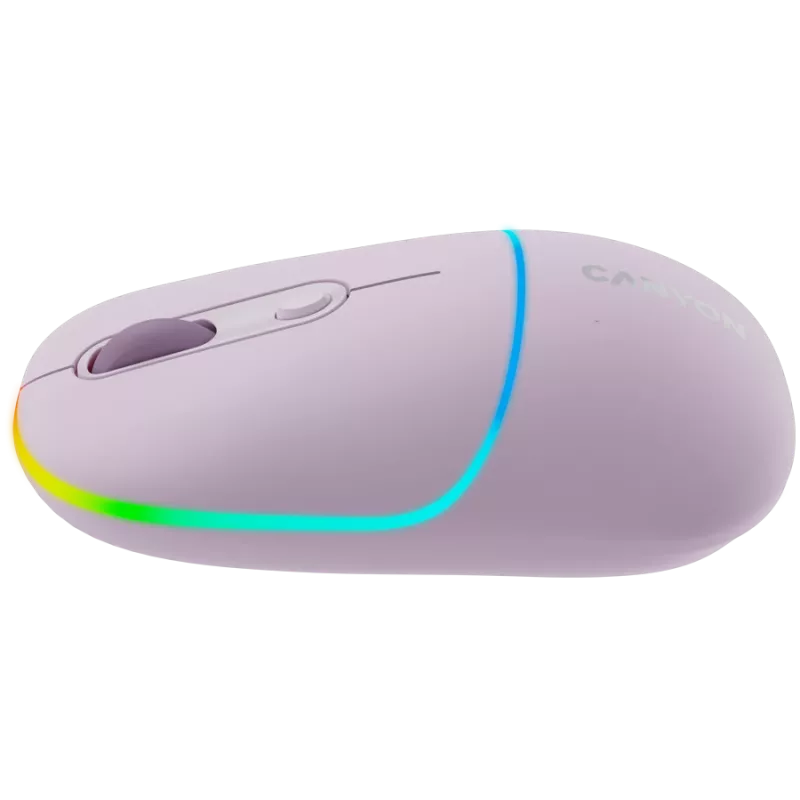 CANYON pelė MW-22 2in1 BT / belaidė Pearl Rose