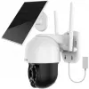 IP apsaugos kamera Foscam B4 Dome 4 MP (2560×1440), Wi‑Fi 2,4 GHz, IP65, Saulės + baterija 5000 mAh, 355° pasukimas, 90° pakreipimas