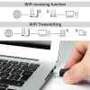 Belaidis Mini USB Wi-Fi adapteris QOLTEC 57007 – vienos juostos 2,4 GHz, iki 150 Mbps, vidinė antena