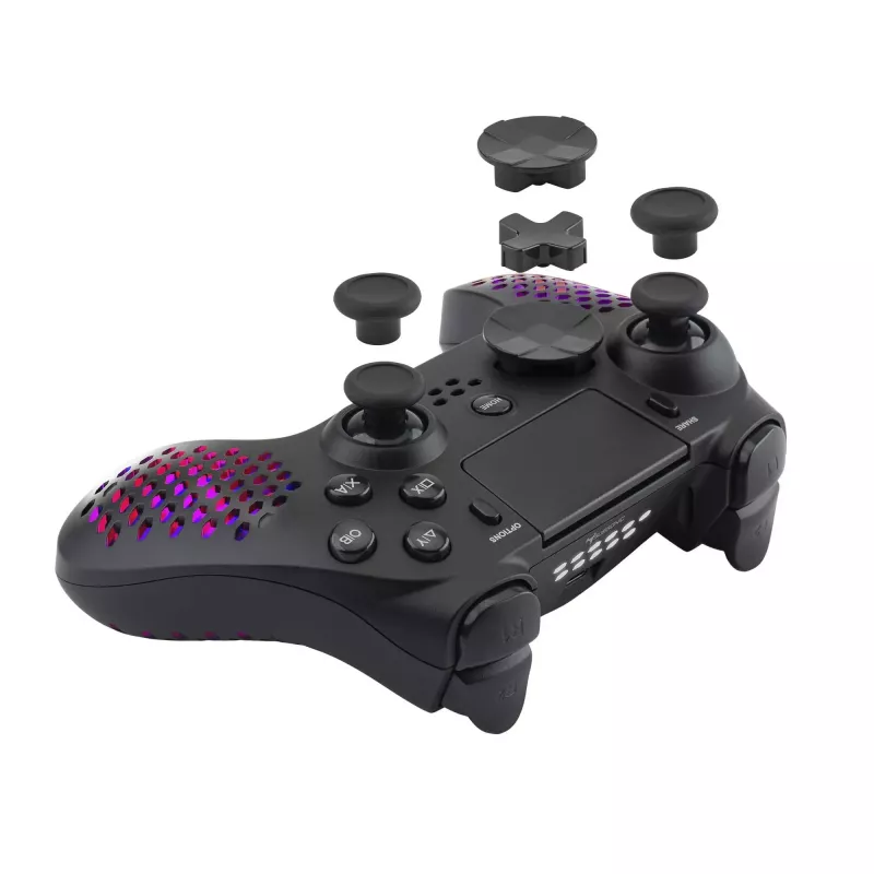 Pultelis Subsonic SA5654 Hexalight juodas Bluetooth USB PC PlayStation 4 3