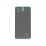 PowerBank EnerGo 10000mAh pilkai mėlyna