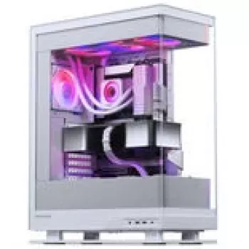 PHANTEKS Evolv X2 Matrix PC korpusas, Midi-Tower, E-ATX, grūdintas stiklas, Matrix LED - Baltas