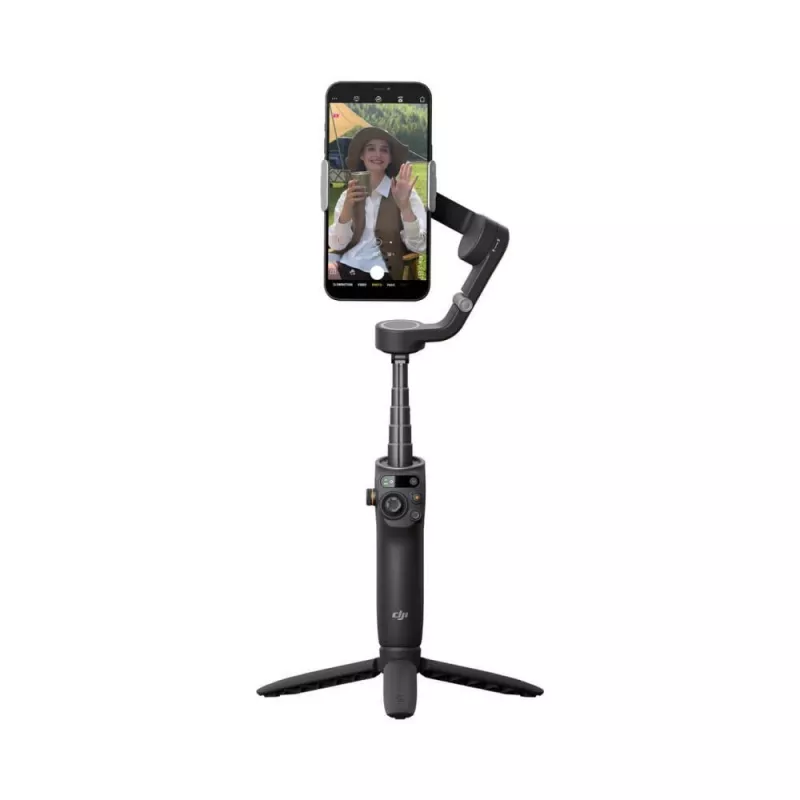 Rankinis išmaniojo telefono stabilizatorius DJI Osmo Mobile 6 juodas, 6,4 h baterijos veikimo laikas