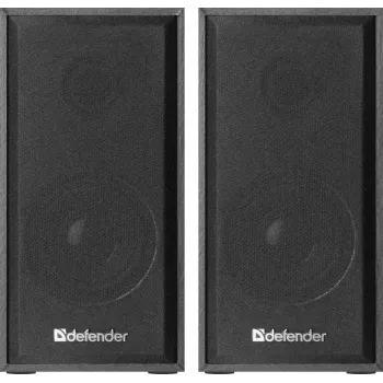 DEFENDER SPK-240 laidiniai staliniai garsiakalbiai, 2.0, 6 W RMS, USB maitinimas, 3,5 mm, juodi