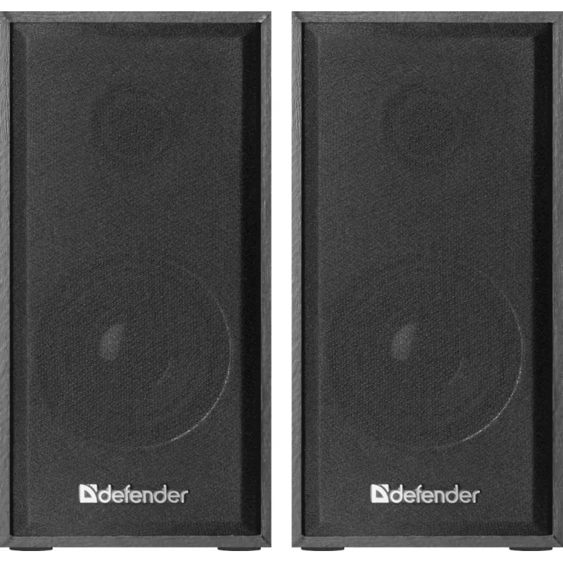 DEFENDER SPK-240 laidiniai staliniai garsiakalbiai, 2.0, 6 W RMS, USB maitinimas, 3,5 mm, juodi