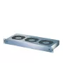SCHROFF FAN TRAY 1U 24V 3FANS UN SW - Stovo priedas - 1 HE (10713103)