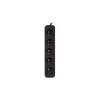 Prailginimo laidas Lanberg PS0-05E-0150-BK 1,5 m 5 AC lizdų vidaus juodas
