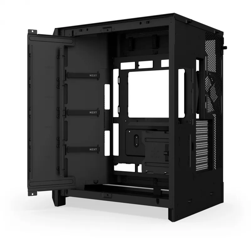 NZXT H9 Flow RGB+ Midi Tower korpusas juodas
