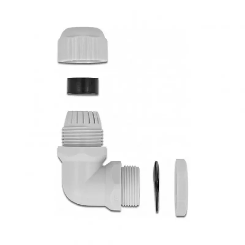 Kabelio įvadas DeLOCK 60293 pilkas plastikinis 1 vnt.