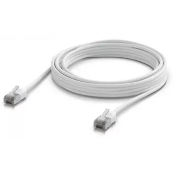 Tinklo kabelis Ubiquiti UACC-Cable-Patch-Outdoor-C6A-5M-W Cat6a 5 m balta